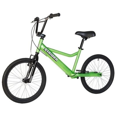 Loopfiets Super Strider 20 Sport Groen voor iedereen vanaf 10 jaar.