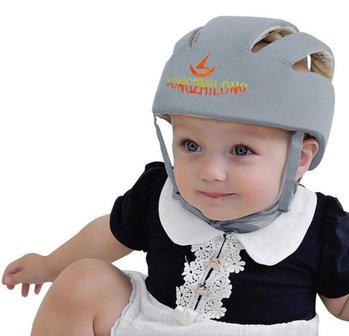 Baby valhelm zacht Blauw sterren vanaf 8 maanden