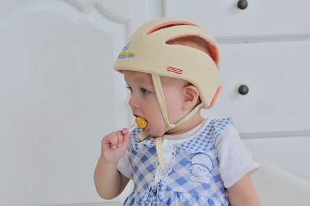 Baby valhelm zacht Blauw sterren vanaf 8 maanden