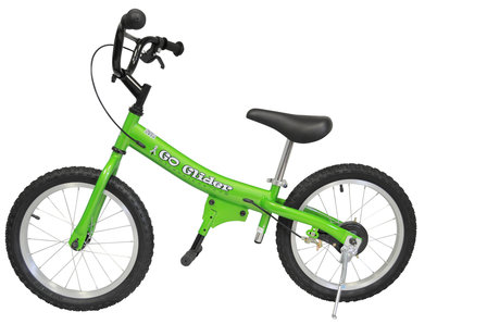 Glide Bike 16 inch loopfiets 5 tot 10 jaar ROOD