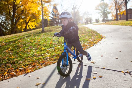 Strider Loopfiets 14 inch blauw